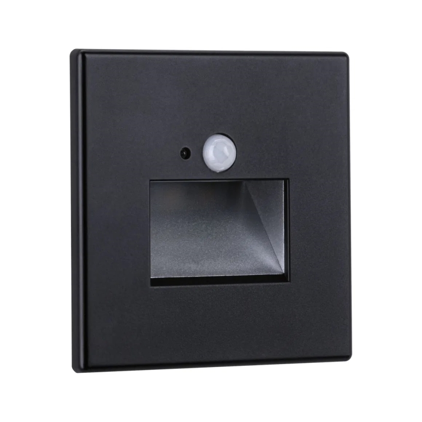 Paulmann  93135 - LED/1,2W Staircase light with sensor EDGE 230V black
